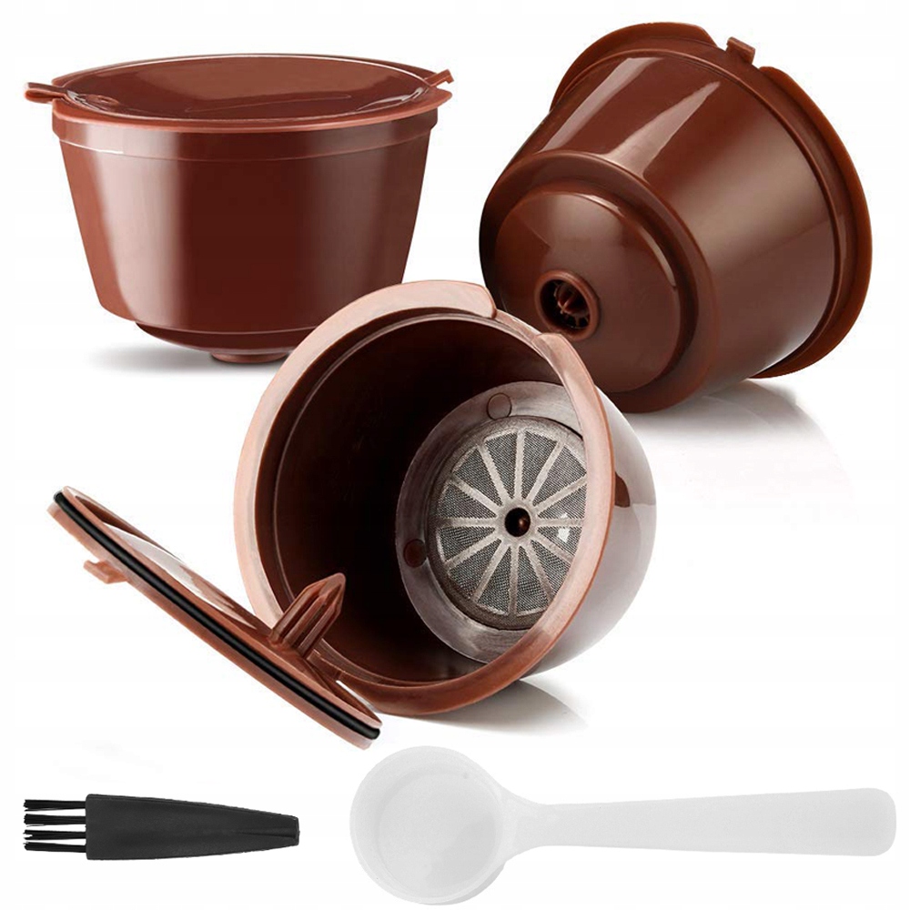 3 X KAPSUŁKI DOLCE GUSTO KAWY WIELOKROTNEGO UŻYTKU ESPRESSO KAPSUŁKA ZESTAW