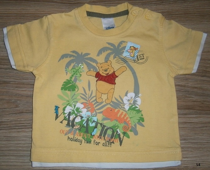 Disney Bluzeczka T-shirt Kubuś Puchatek roz 62