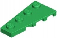 1x [Used] LEGO 41770 Green Wedge, Plate 4 x 2 Left