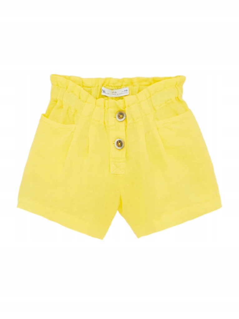 P8L128 ZARA KIDS__MG9 KRÓTKIE SPODENKI NEON__164CM