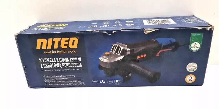 SZLIFIERKA KĄTOWA NITEO TOOLS 1200W