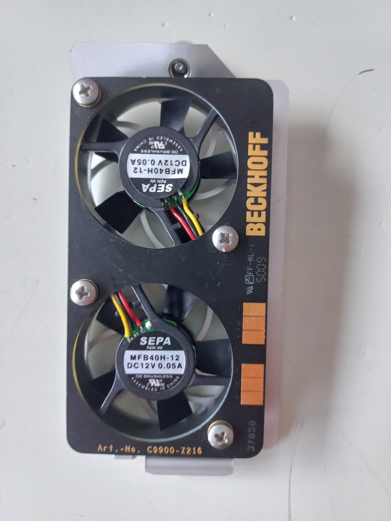 BECKHOFF MFB40H-12 DC12V 0.05A WENTYLATOR