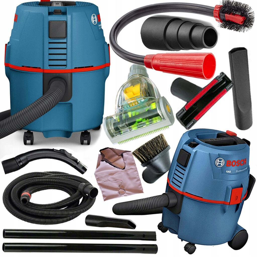 ODKURZACZ PRZEMYSŁOWY BOSCH GAS20 GIPS ZESTAW XXL - 7201097635 ...