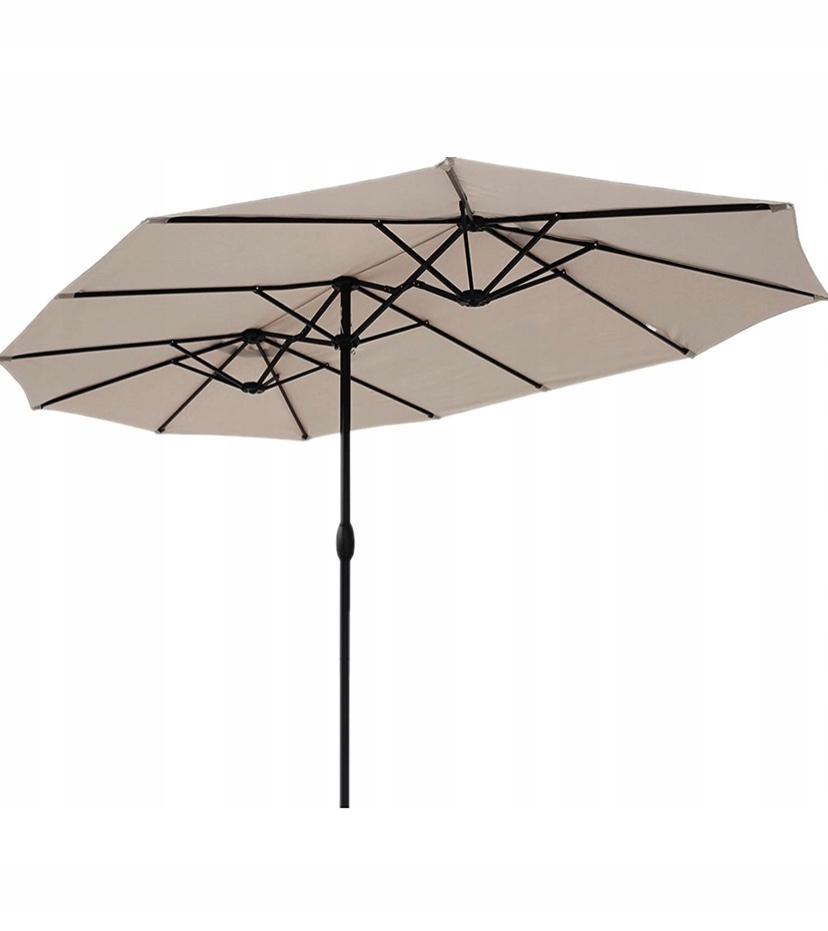 Sekey parasol przeciwsłoneczny 270 X 460 cm TAUPE