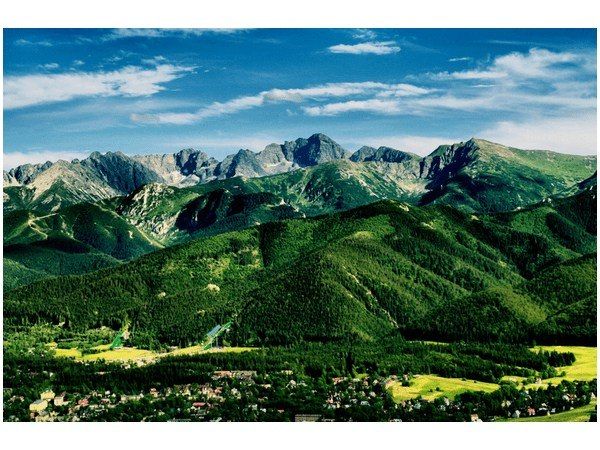 Dolina w Tatrach 30x20cm obraz druk grafika