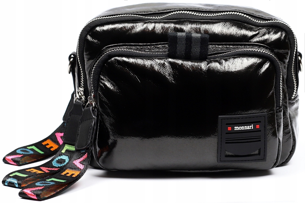 Купить MONNARI Черная сумка-мессенджер с лямкой: отзывы, фото, характеристики в интерне-магазине Aredi.ru