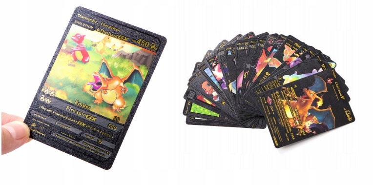 Unikat karty pokemon edycja black z piękną grafiką