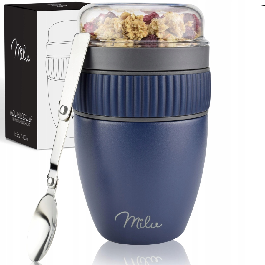 Milu Muesli Cup To Go 400ml I Izolowany Kubek