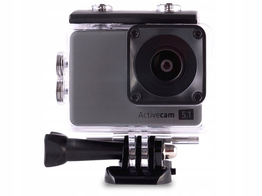 Kamera sportowa ACTIVECAM 5.1 4K Wifi, kijek, 3 ba