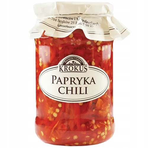 Papryka Chili Konserwowa 360 g Krokus