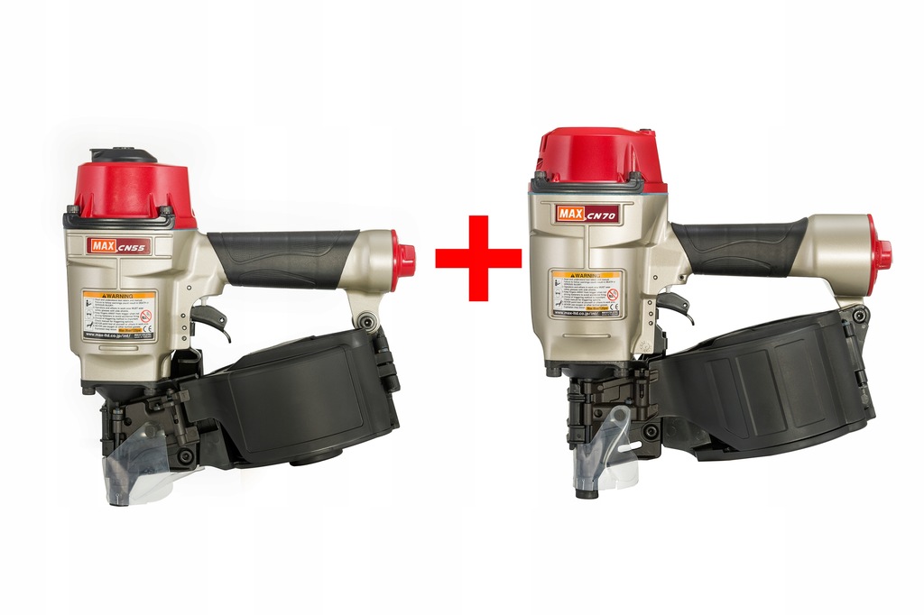 2x GWOŹDZIARKA DO PALET MAX CN55 + MAX CN70