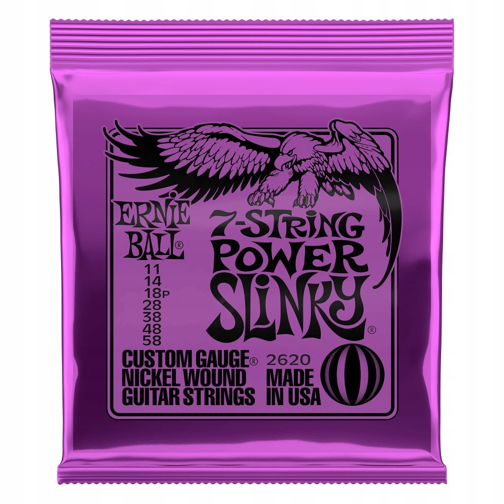 Ernie Ball 2620 NC-7 Power Slinky