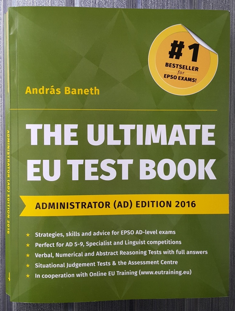 THE ULTIMATE EU TEST BOOK (AD) 2016