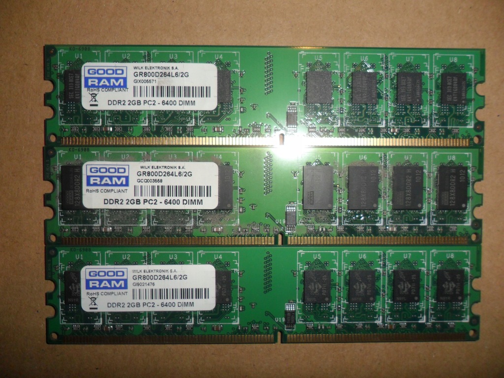 GOODRAM 2GB DDR2 PC2-6400 800MHz