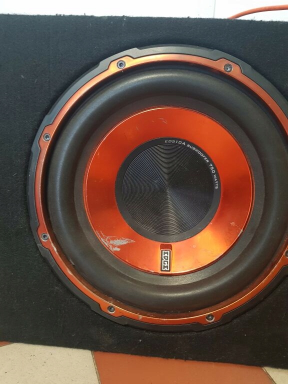 SUBWOOFER EDGE ED510A 750 WATT/ WZMACNIACZ ED720 11933521678