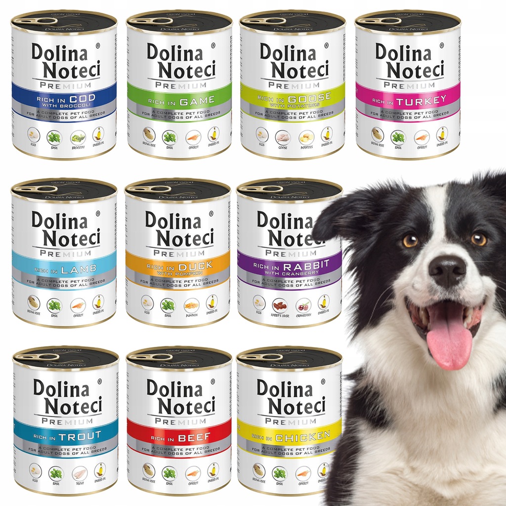 DOLINA NOTECI Premium Wet dog food MIX Smaków 10x8