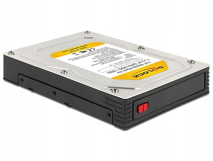 DELOCK Kieszeń HDD/SSD 3,5'' na dysk 2.5'' SATA