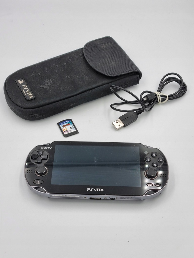 KONSOLA PS VITA PCH1104 + ETUI + GRA 13385429271 oficjalne