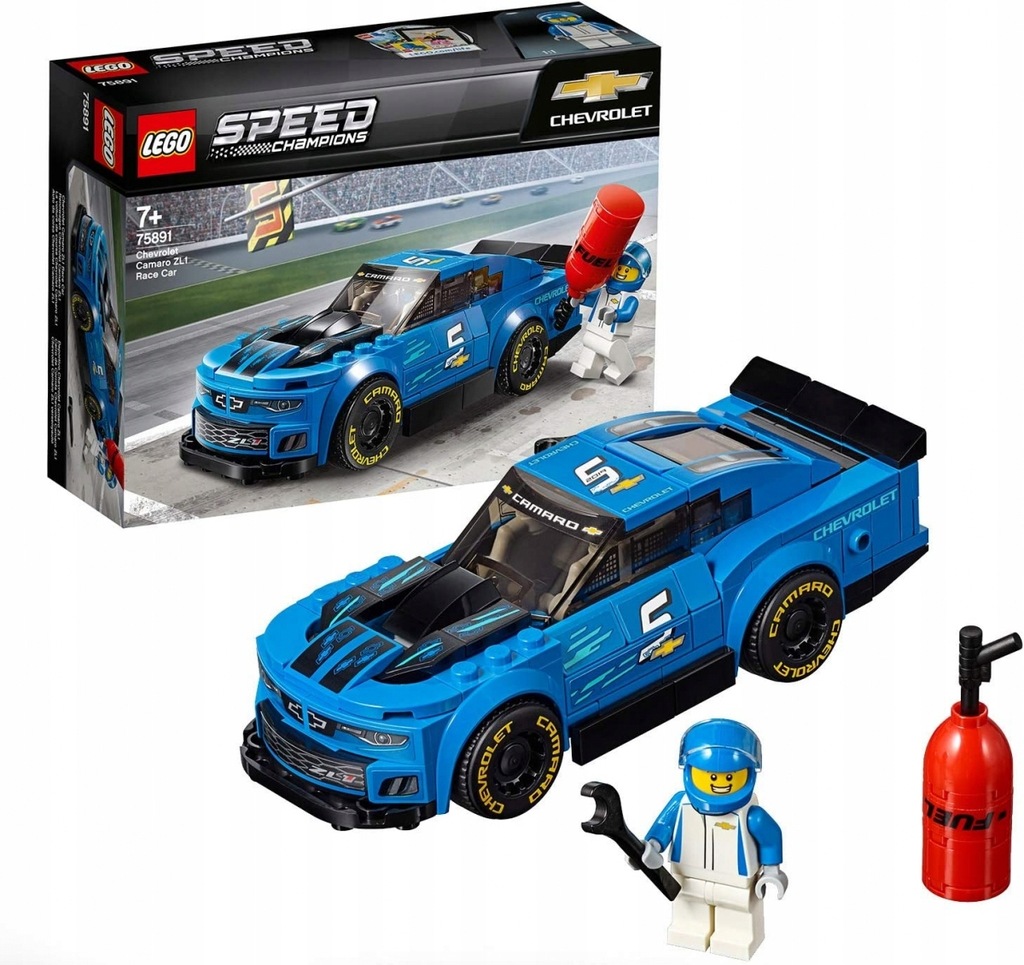 LEGO SPEED CHAMPIONS CHEVROLET CAMARO ZL1 75891 7+