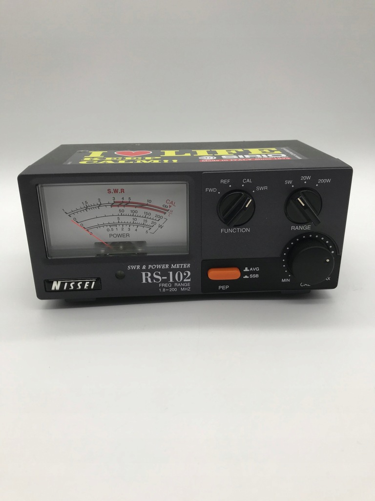 NISSEI RS102 MIERNIK DO ANTEN 1.8-200MHz