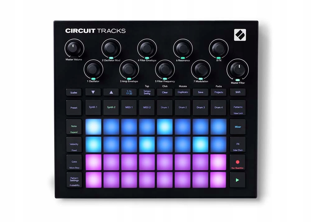 Novation Circuit Tracks groovebox syntezator