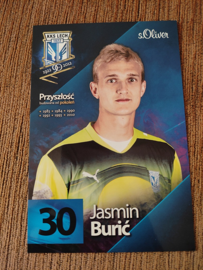 Fan karta Jasmin Burić Lech Poznań 11042239457 oficjalne archiwum