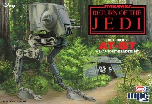 AT-ST z RETURN OF THE JEDI - MPC 966 skala 1/100