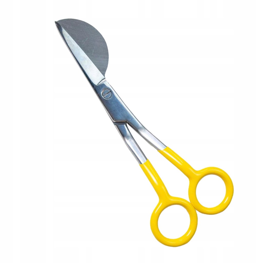 Applique Scissors Duckbill Blade Portable Carpet Stitching Fabric yellow