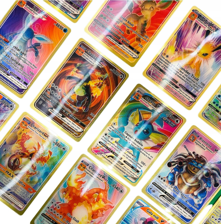 KARTY POKEMON 3D HOLO BARDZO WYSOKIE HP SPECJALNE