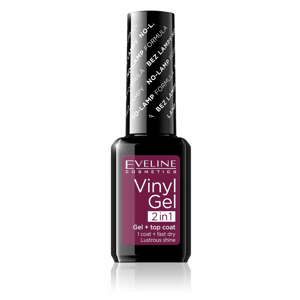 Eveline winylowy lakier do paznokci+top coat 209