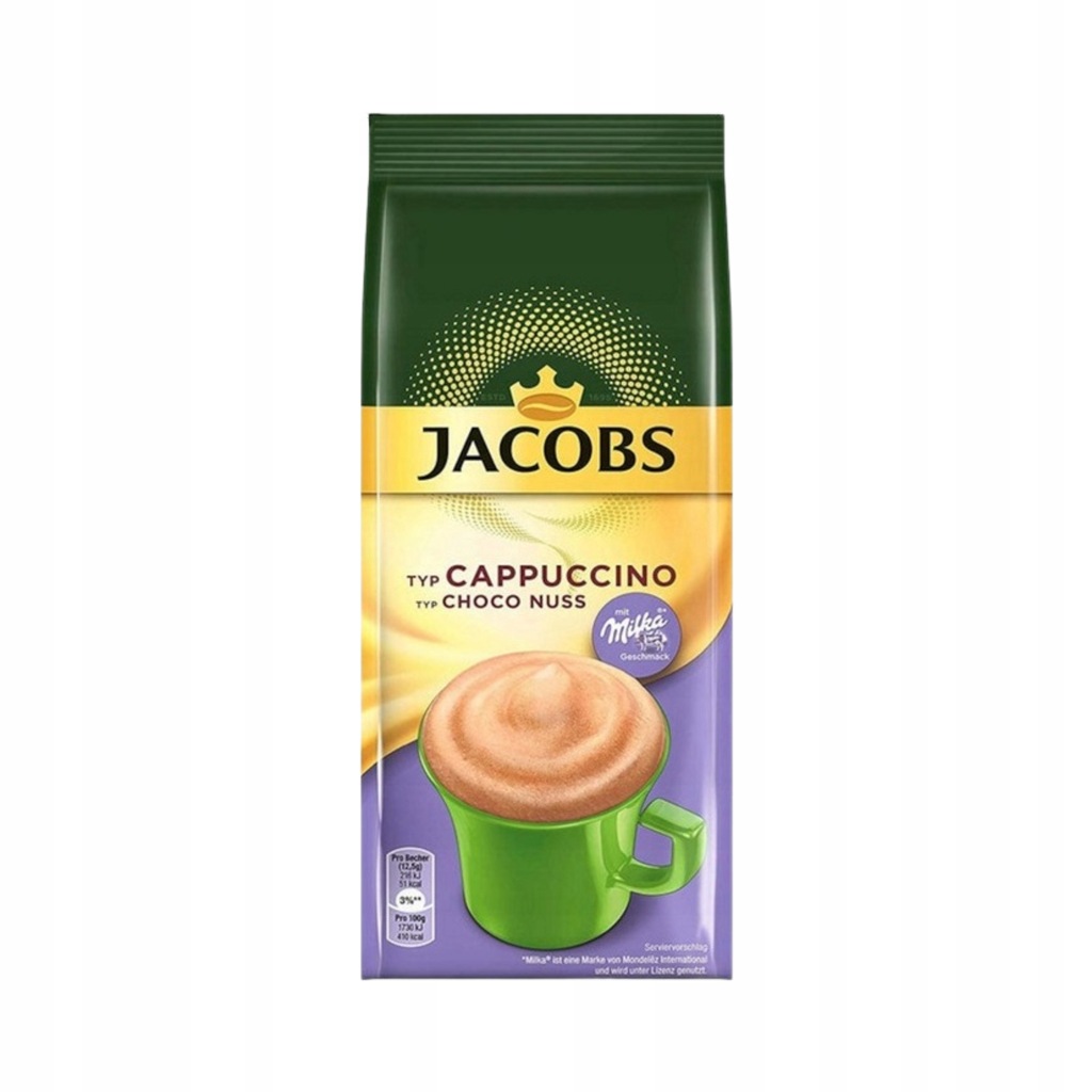 Jacobs Milka Choco Nuss Cappuccino 500g