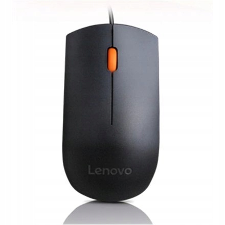 Lenovo Wired USB Mouse 300 Black, USB