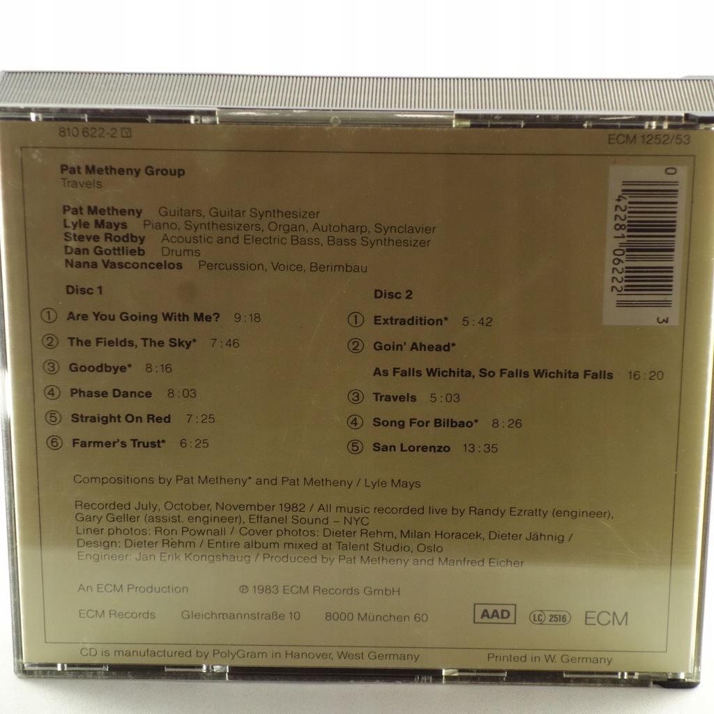 Купить Группа Пэта Метени - Путешествия (2CD BOX): отзывы, фото, характеристики в интерне-магазине Aredi.ru