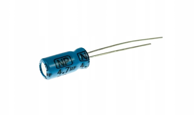 Kondensator bipolarny 4.7uF/50V 5x11