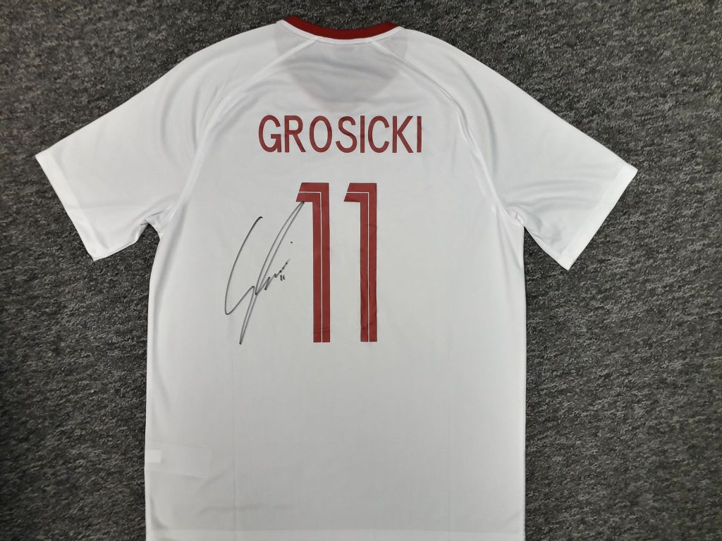 Grosicki - koszulka (POL) z autografem