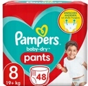 PAMPERS BABY DRY PANTS 8 48szt 19+kg