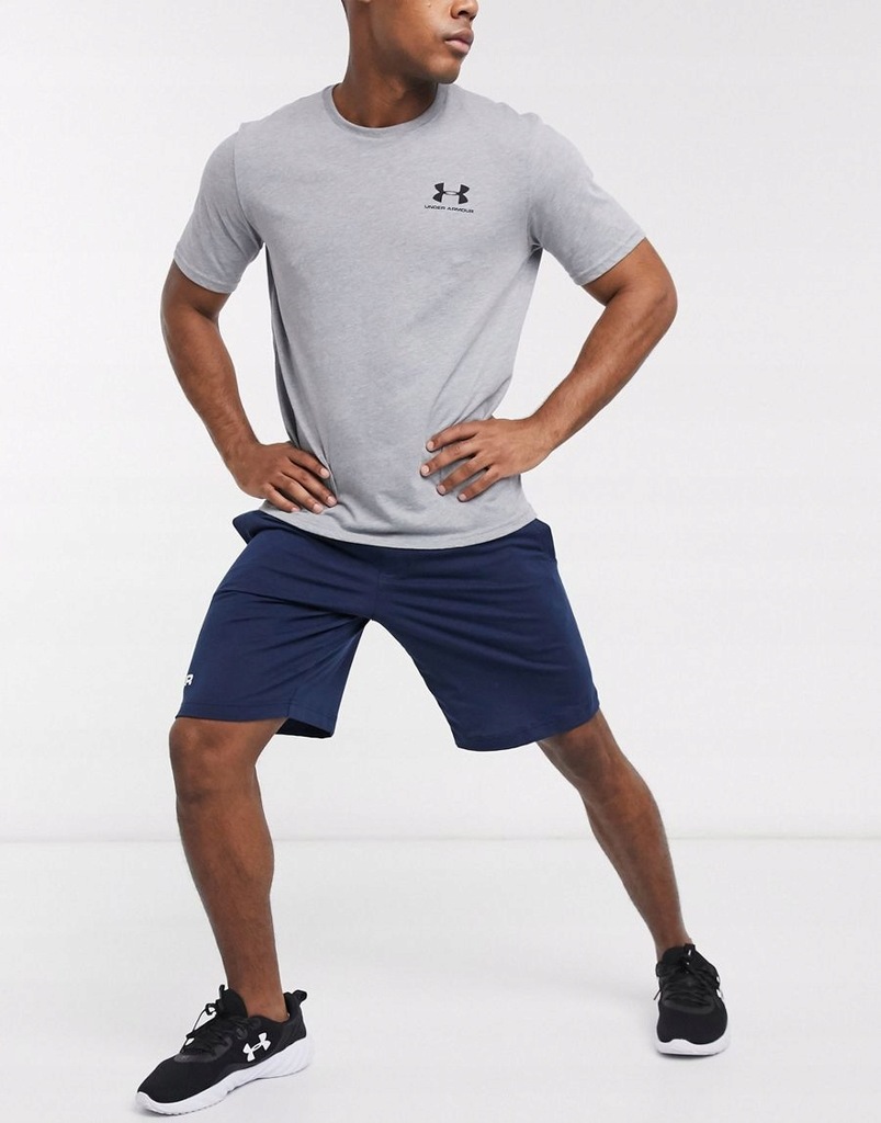 UNDER ARMOUR T-SHIRT MĘSKI SPORTOWY SZARY L 1ARD