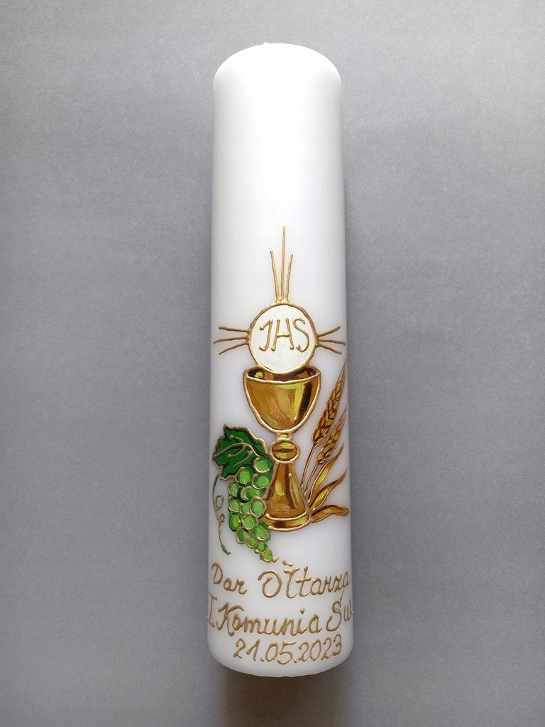Świeca ołtarzowa Dar Ołtarza Komunia