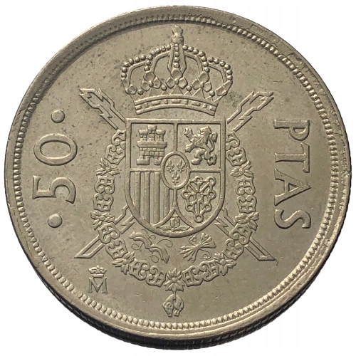 55494. Hiszpania - 50 peset - 1982r.