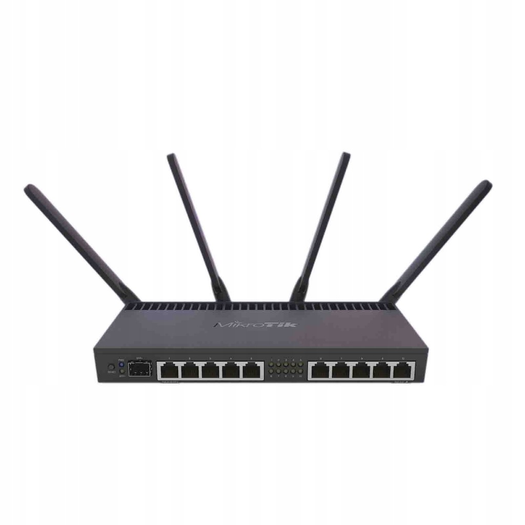 Router WiFi Mikrotik RB4011iGS+5HacQ2HnD-IN 2,4GHz(2x2) 5GHz(4x4) 11p
