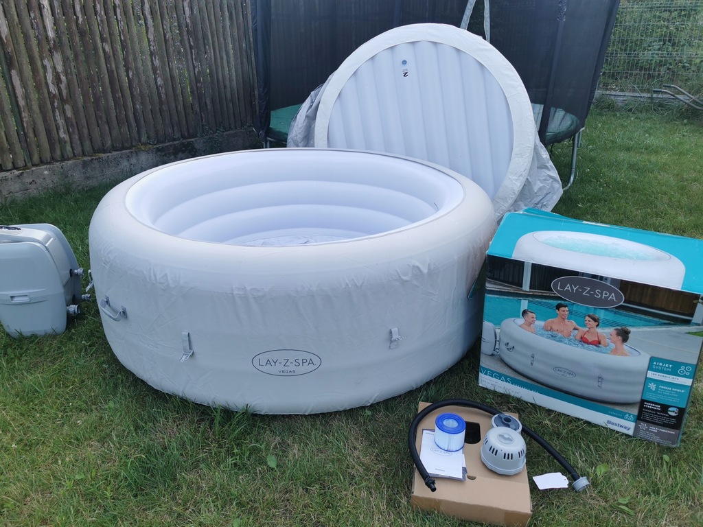Jacuzzi dmuchane bestway LayZSpa Vegas 6 osobowe 13571623807 oficjalne archiwum Allegro
