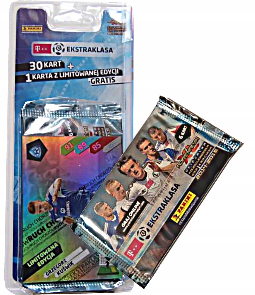 PANINI KARTY EKSTRAKLASA 2015 BLISTER 5+1 31 SZT.
