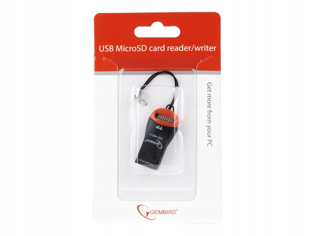 GEMBIRD FD2-MSD-3 Gembird czytnik kart MicroSD USB 2.0