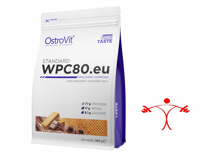 WPC80.eu OSTROVIT CHOCOLATE - WAFERS - 900 g