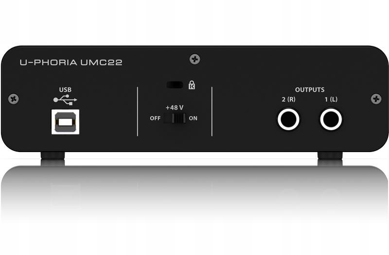 Behringer U-Phoria UMC22 Interfejs USB