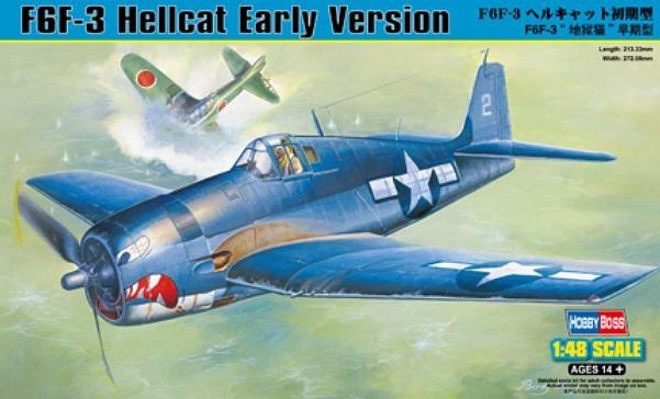 Купить HOBBY BOSS F6F-3 HELLCAT РАННЯЯ ВЕРСИЯ 80338 1:48: отзывы, фото, характеристики в интерне-магазине Aredi.ru