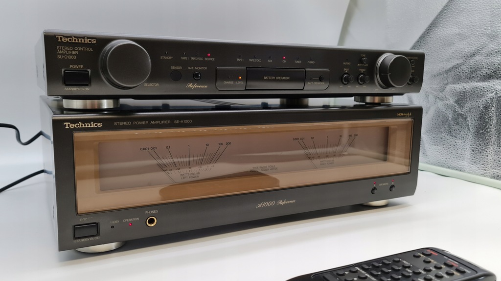 Technics SU-C1000+SE-A1000 Super stan + Pilot