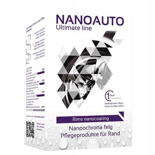 NANOAUTO RIMS NANOCOATING - Zestaw do ochrony felg