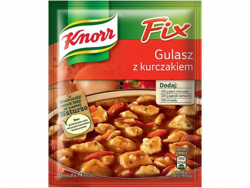 KNORR FIX gulasz z kurczakiem 52 g