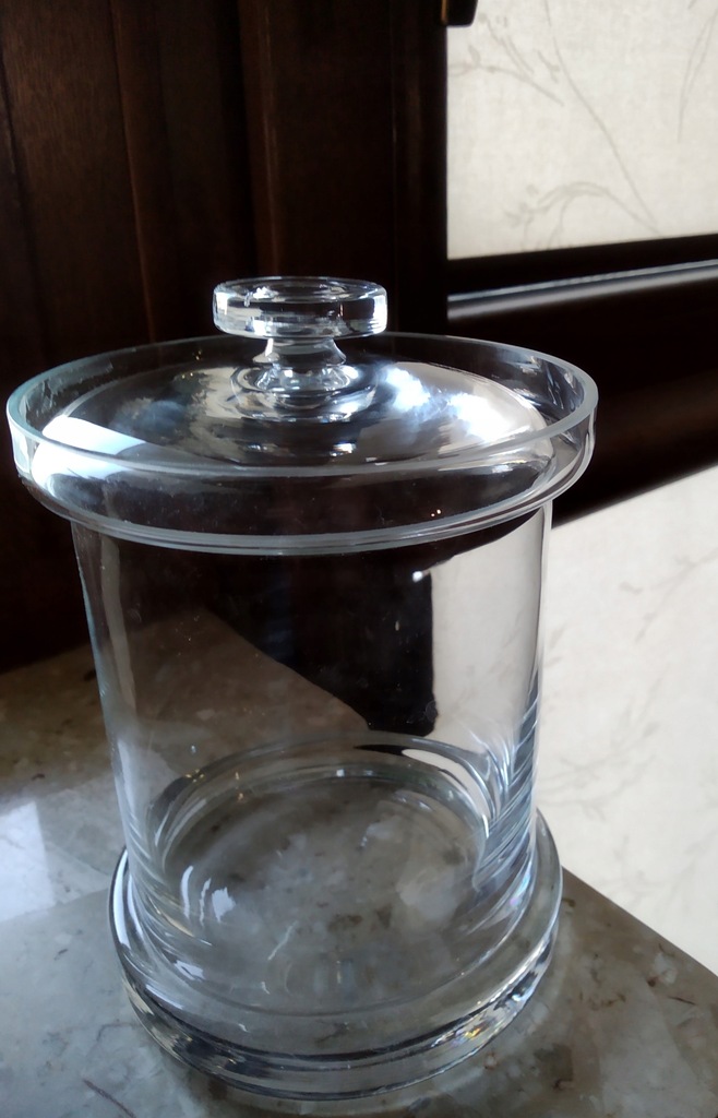 Pojemnik szklany dekoracyjny/użytkowy